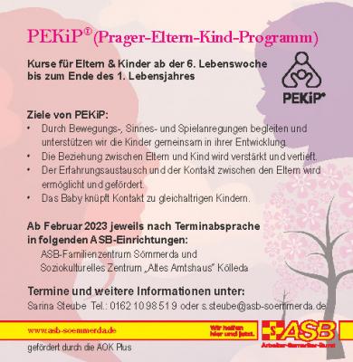 Kurse nach dem Prager-Eltern-Kind-Programm (PEKiP)