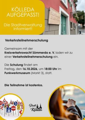 Verkehrsteilnehmerschulung 